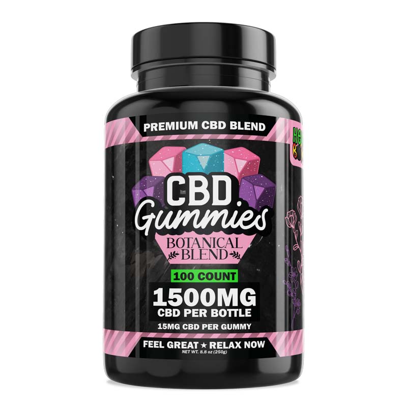 100-Count Botanical CBD Gummies