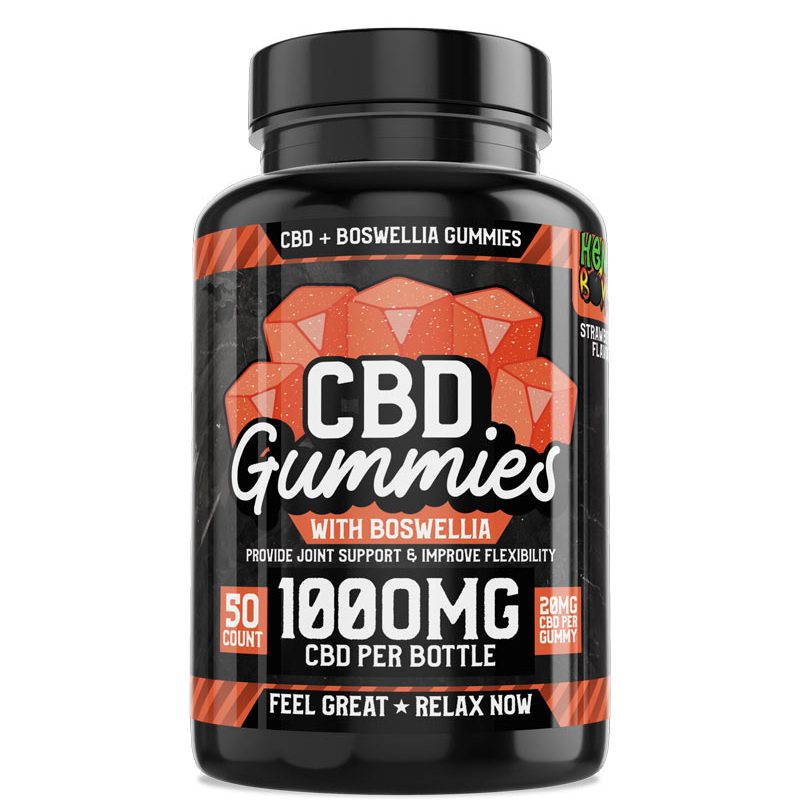 50-Count Boswellia CBD Gummies
