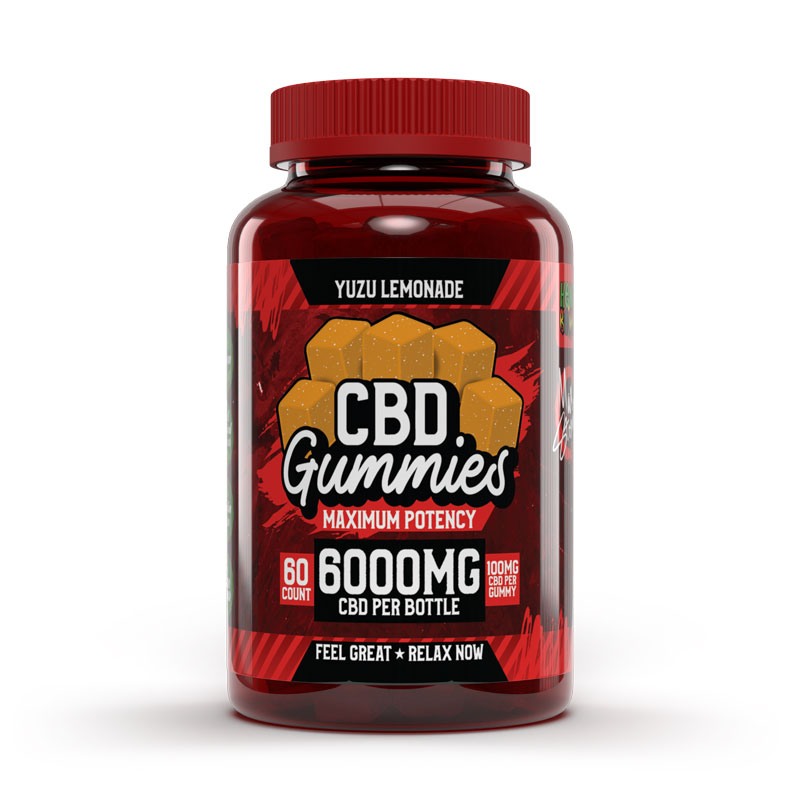 60ct Maximum Potency CBD Gummies