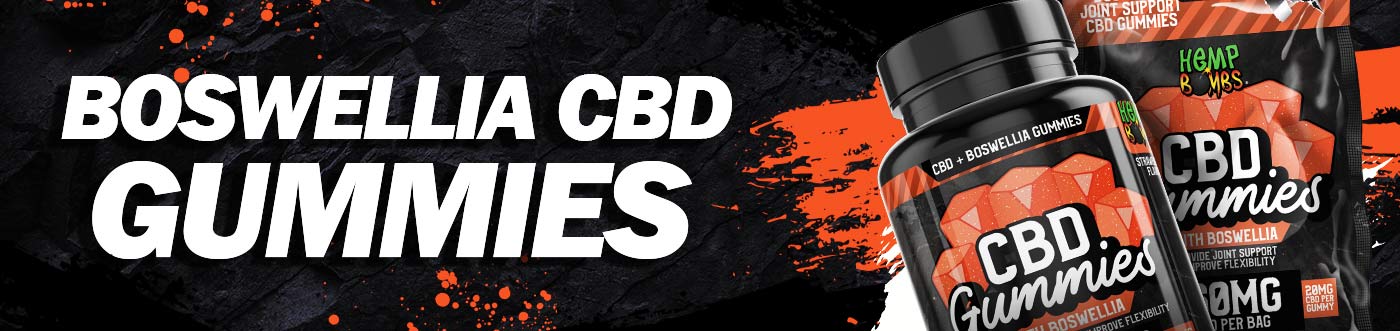 Boswellia CBD Gummies Banner