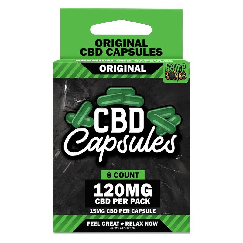CBD Capsules 8-Count