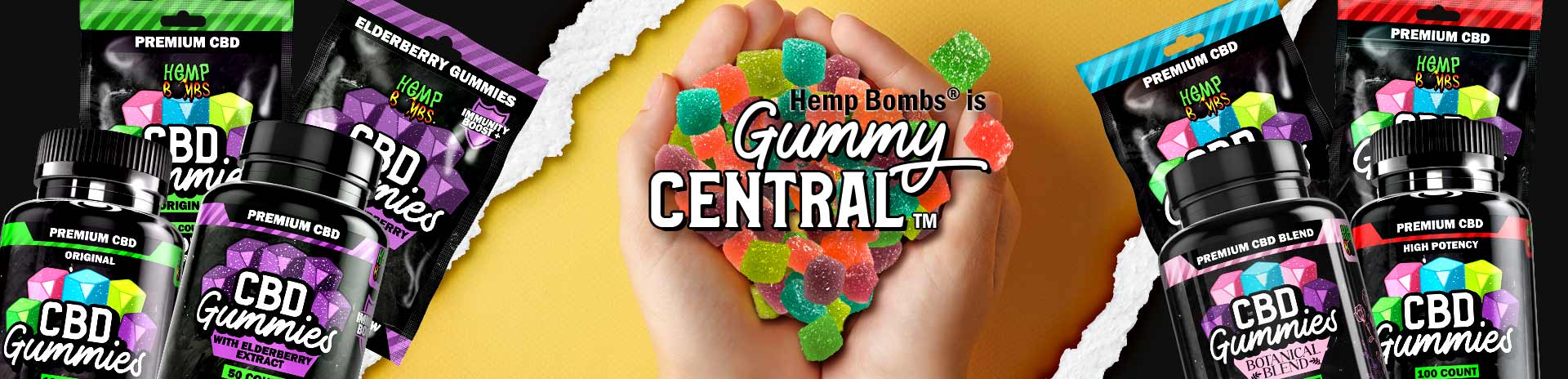 Hempbombs is Gummy Central