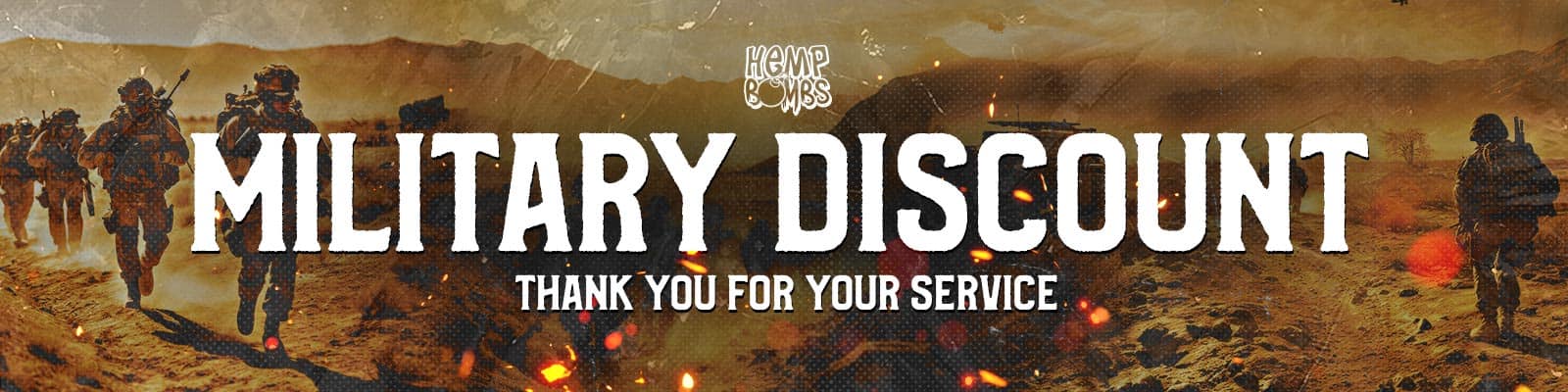 Hemp Bombs Military Discount