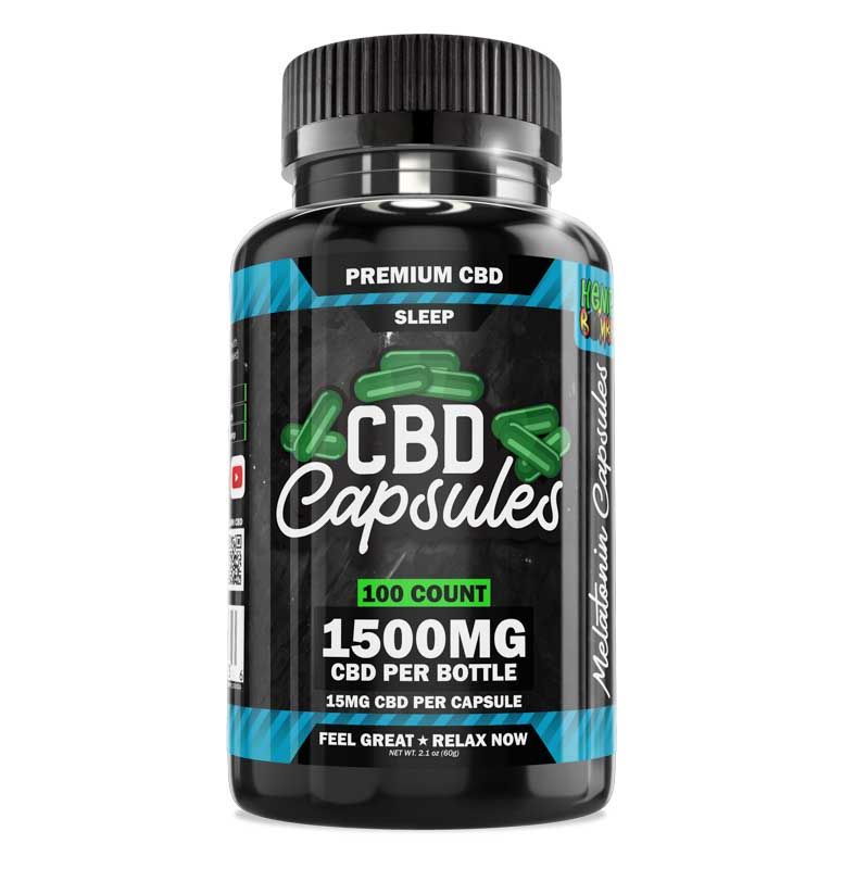 CBD Sleep Capsules 100-Count