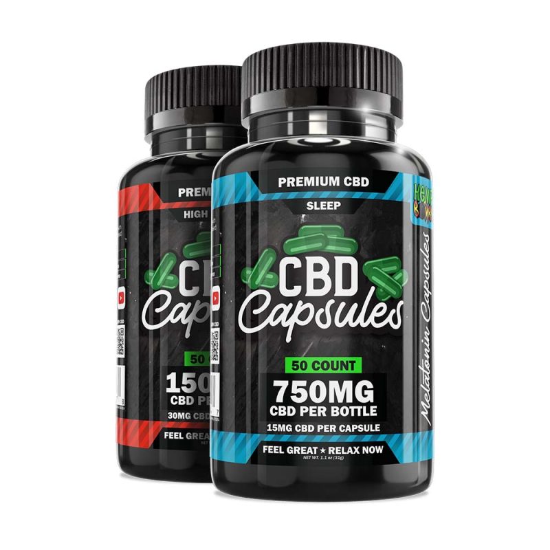 Day and Night CBD Capsules Bundle