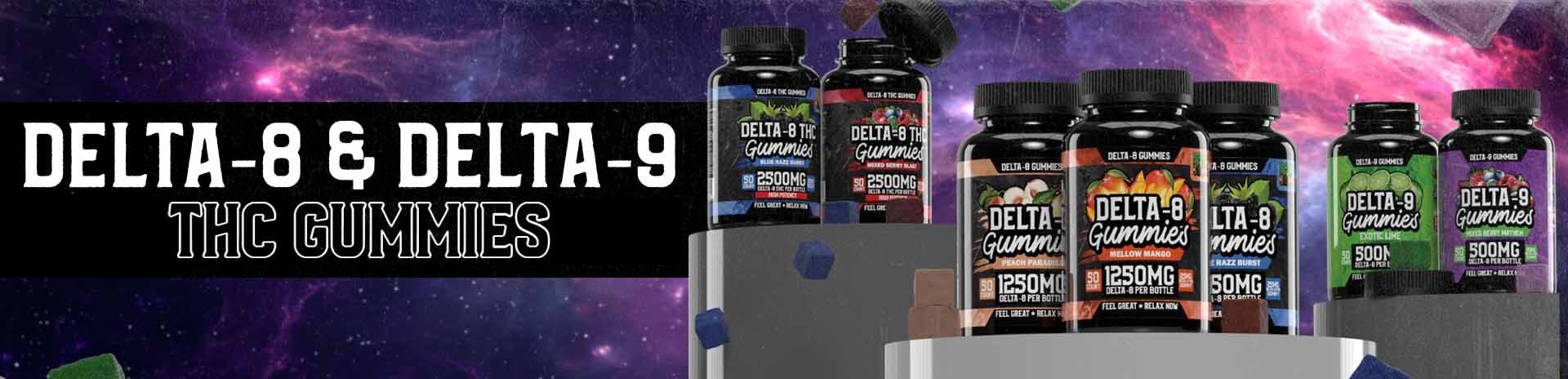 Delta-8 & Delta-9 THC Gummies